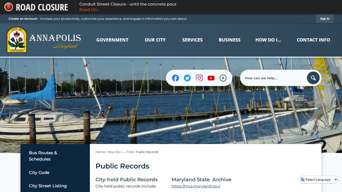 Public Records | Annapolis, MD